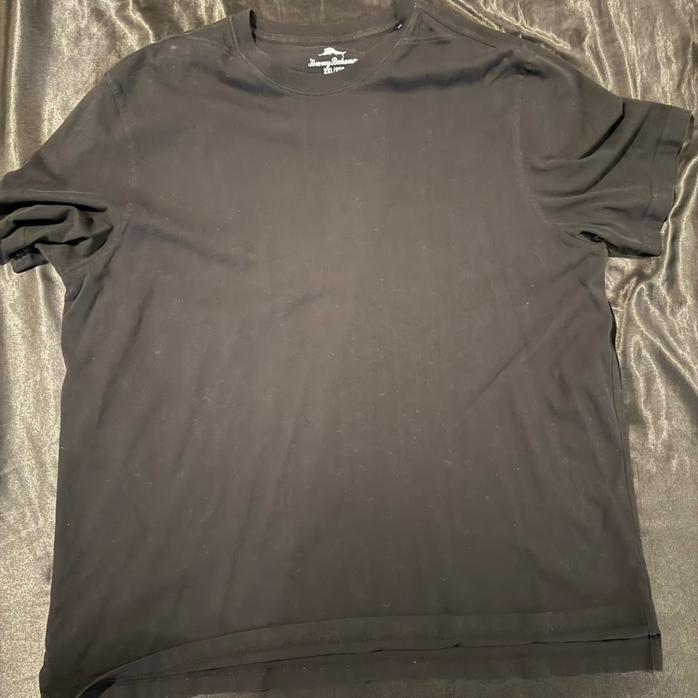 Tommy Bahama Black Short Sleeve Tee